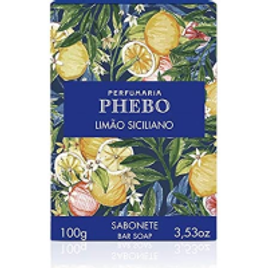 5 Unidades Sabonete Limão Siciliano 100g - Phebo na Amazon