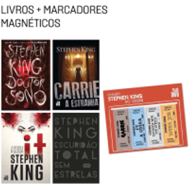Kit de Livros com 4 Volumes (IT A Coisa, Carrie, a Estranha, Escuridão Total Sem Estrelas e Doutor Sono) Stephen King na Submarino