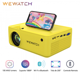 Projetor Wewatch 8500 Lumens 1080p HDMI - v10B na Aliexpress