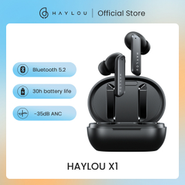 fones de ouvido Haylou X1 v5.2 bluetooth na Aliexpress