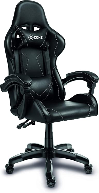 Cadeira Gamer XZONE, Premium, Preto/Branco, Ajuste de 90° até 140° – CGR-01-BW na Amazon