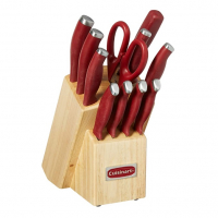 Cuisinart Conjunto De Facas De 12 Peças C77SSR-12P Color Pro Collection, Vermelho na Amazon