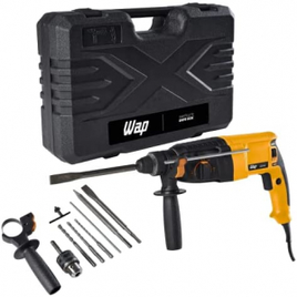 Martelete Combinado 900w Sds Plus Empr900k Wap 110v com Maleta e Acessórios 127v na Amazon