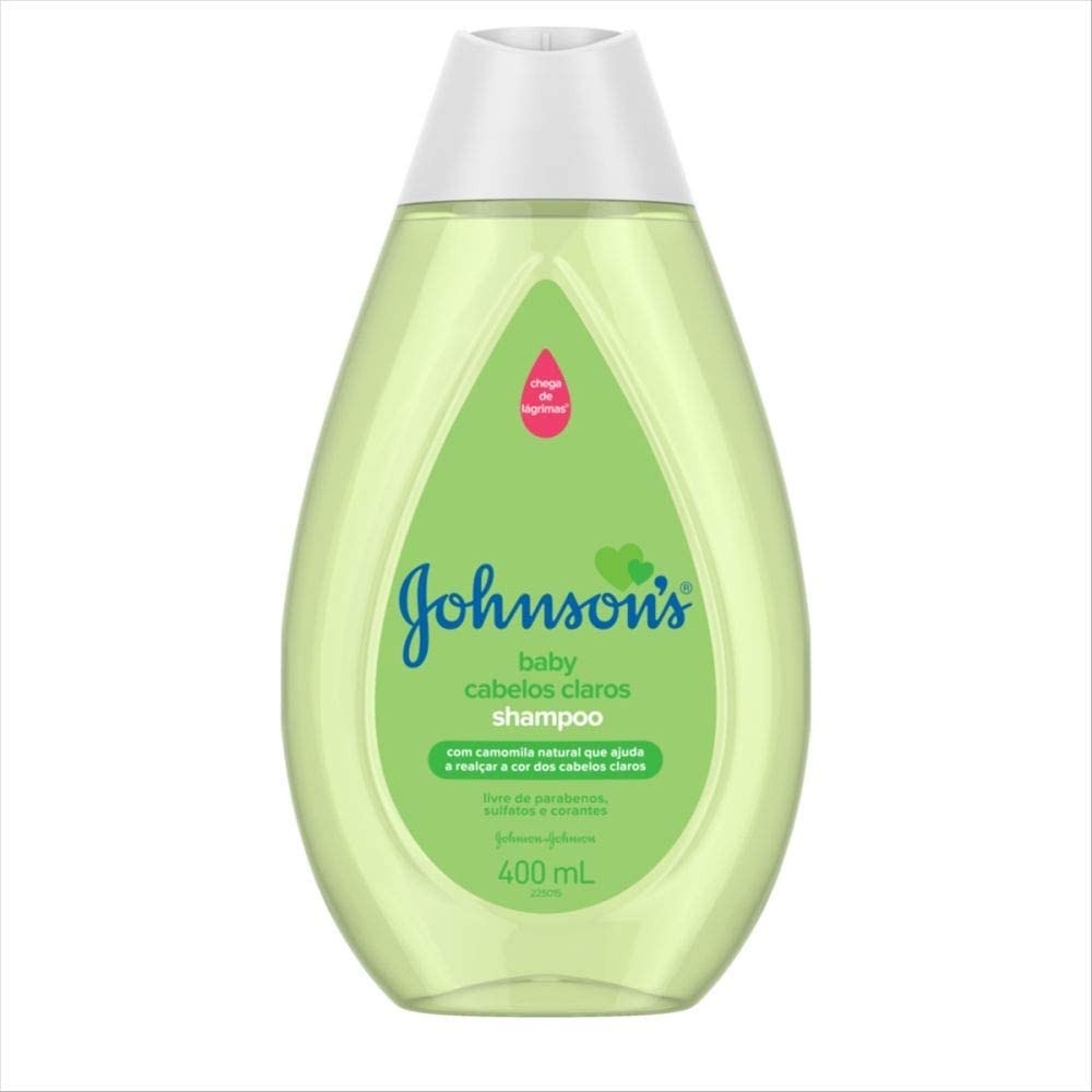 Shampoo Infantil Cabelos Claros, Johnson’s, 400Ml na Amazon