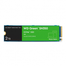 SSD WD Green SN350 2TB M.2 2280 PCIe NVMe Leitura 3200 MB/s Gravacao 3000 MB/s - WDS200T3G0C na Terabyte Shop