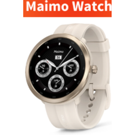 Relógio Watch R No GPS Gold 1.3P Tela de Aço Inoxidável com Pulseira Inteligente  - Maimo na Amazon