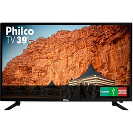 TV LED 39'' Philco PTV39N87D HD com Conversor Digital 3 HDMI 1 USB Som Surround 60Hz - Preta na Amazon