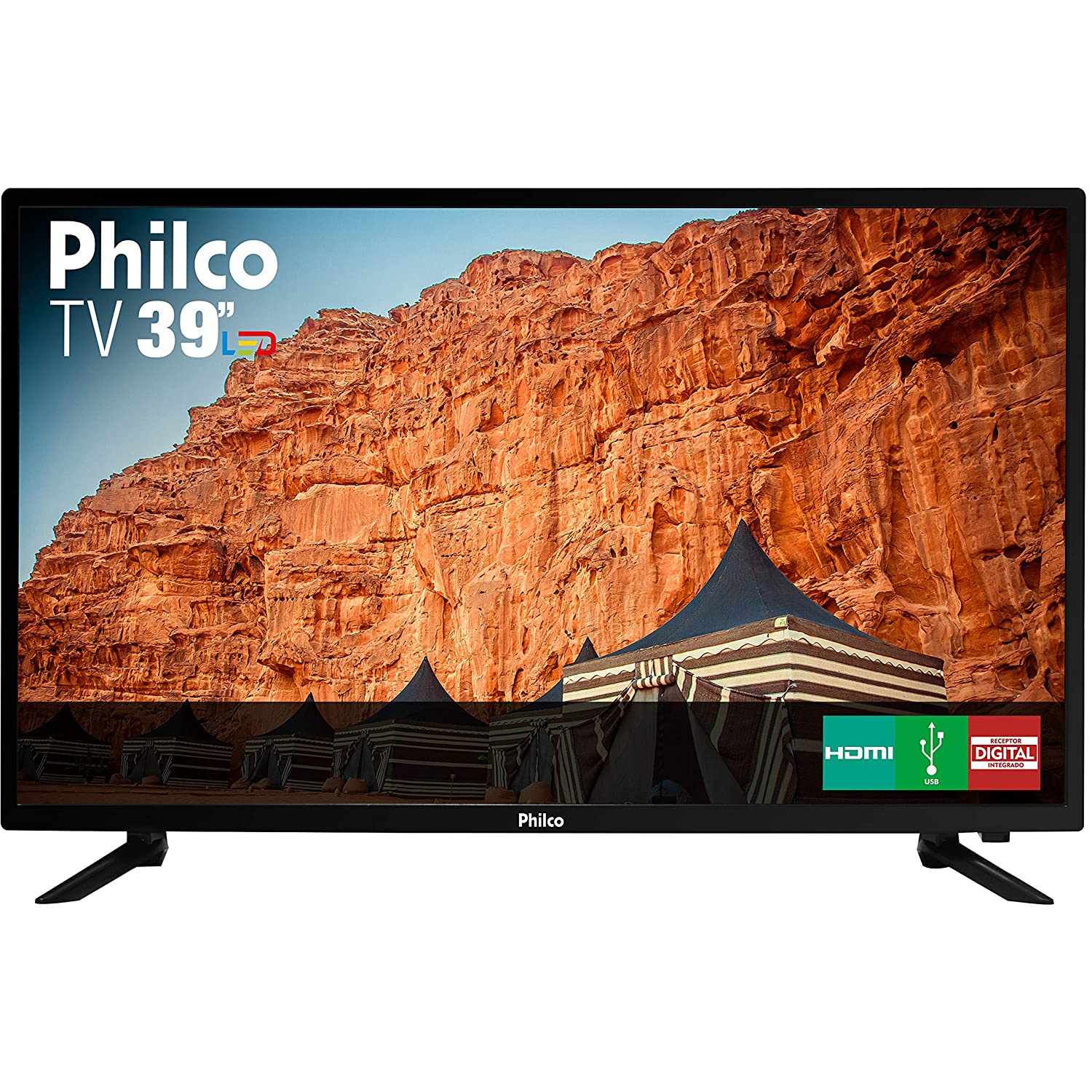 TV LED 39” Philco PTV39N87D HD Com Conversor Digital 3 HDMI 1 USB Som Surround 60Hz – Preta na Amazon