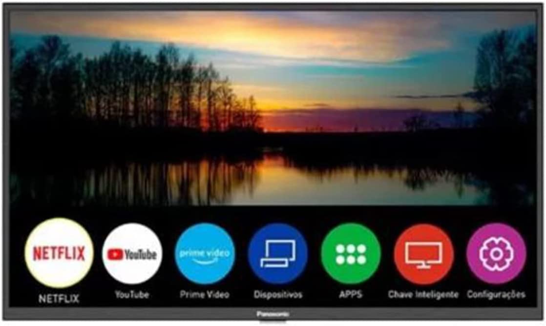 Smart TV Panasonic 32” HD com Conversor Digital 2 HDMI 2 USB – TC-32JS500B na Amazon