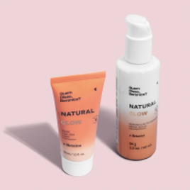 Combo Base Líquida Natural Glow Cor 01F 30g + Demaquilante Hidragel 94ml na Quem Disse Berenice