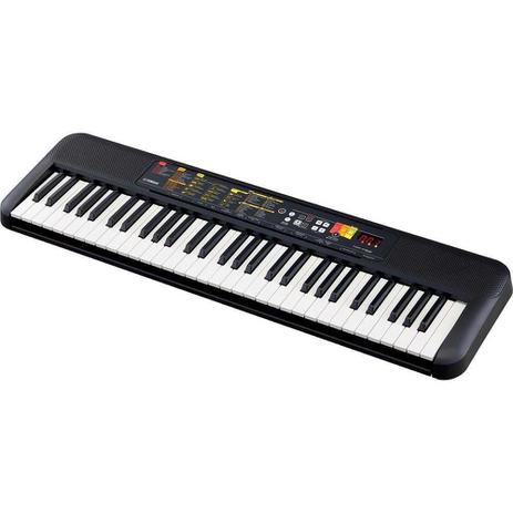 Teclado Musical Yamaha 61 Teclas PSR-F52 Preto Bivolt – Magazine na Magazine Luiza