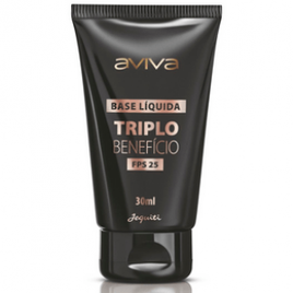Base Líquida Triplo Benefício Aviva 30ml na Baú Jequiti
