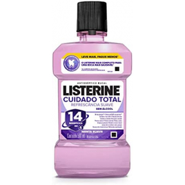 3 Unidades Enxaguatório Bucal Cuidado Total Zero Listerine 500Ml (Total 3 unidades) na Amazon