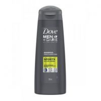 Shampoo 3 Em 1 Dove Men+Care Sports 200ml na Drogasil
