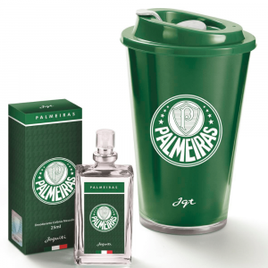 Kit Perfume e Copo Palmeiras Jequiti - 25ml na Baú Jequiti