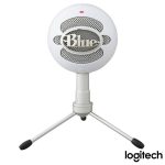 Microfone Blue Microphones Condensador USB Blue Snowball Ice Branco – 988-000070 na Fastshop