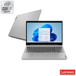 Notebook Lenovo Ideapad 3i, Intel Core i7-10510U, 8GB, 256GB SSD,Tela 15,6″FHD, NVIDIA GeForce MX330, Prata – 82BS000HBR na Fastshop