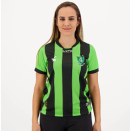 Camisa Lupo América Mineiro I 2017 - Feminina na FutFanatics