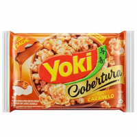 Popcorn Micro Cobertura Caramelo Yoki 160g na Amazon