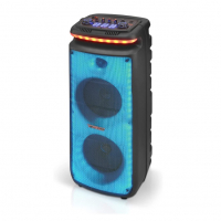 Caixa De Som Bluetooth 1300W Rms 2 Alto-falantes De 8” Tweeter Piezzo LED TRC X1300 na Amazon
