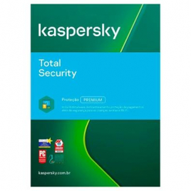 Antivírus Kaspersky Total Security para 1 PC e Licença de 1 Ano ESD Digital para Download na KaBuM!
