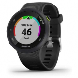 Smartwatch Garmin Foreunner 45 GPS e Monitor de Sono Preto - 010-02156-05 na KaBuM!