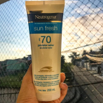 Neutrogena Protetor Solar Sun Fresh FPS 70 – 200 ml na Amazon