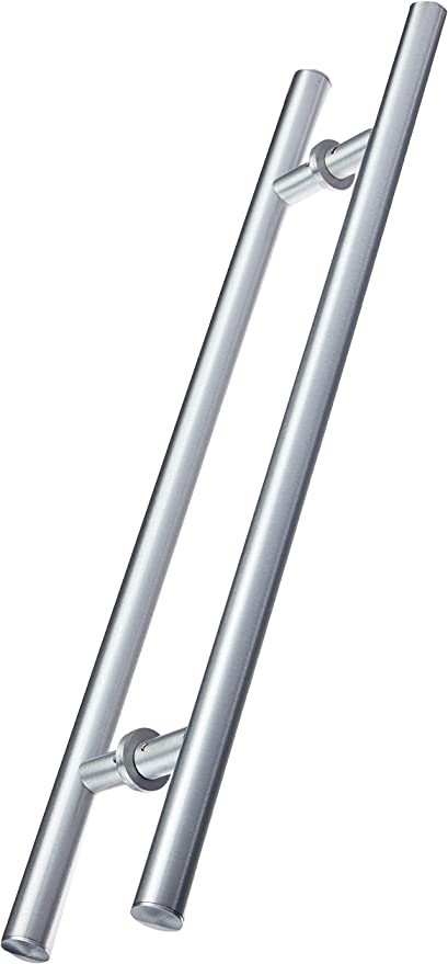 Puxador Tubular ref. 3008 1” x 60cm Alumínio Escovado na Amazon