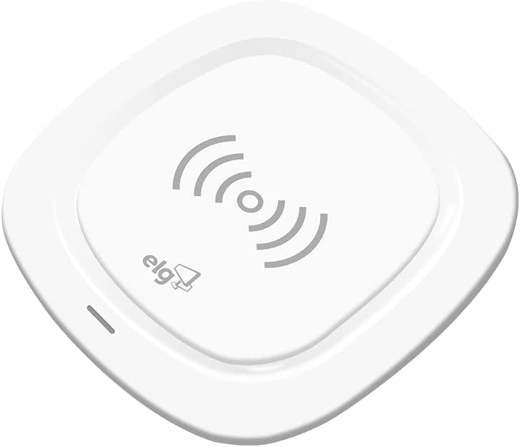 Carregador Wireless De Mesa Para Celular – Tecnologia Qi – Branco – Wq1Wh – Elg, Elg, Wq1Wh, Branco na Amazon