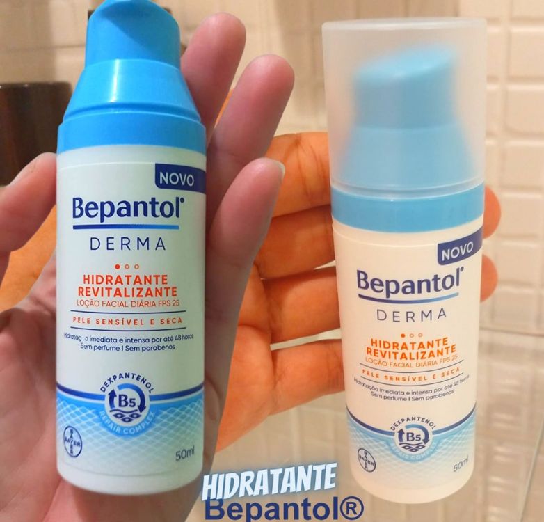 Bepantol Derma Hidratante Revitalizante Loção Facial Diária Fps 25 50Ml, Bepantol na Amazon