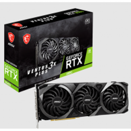 Placa de Vídeo MSI NVIDIA GeForce RTX 3080 VENTUS 3X PLUS 12G OC LHR 12GB GDDR6X DLSS Ray Tracing na Terabyte Shop