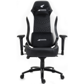 Cadeira Gamer SuperFrame Icelord Reclinável 4D Suporta até 180KG Preto e Branco SFCD-CLBK/W na Terabyte Shop