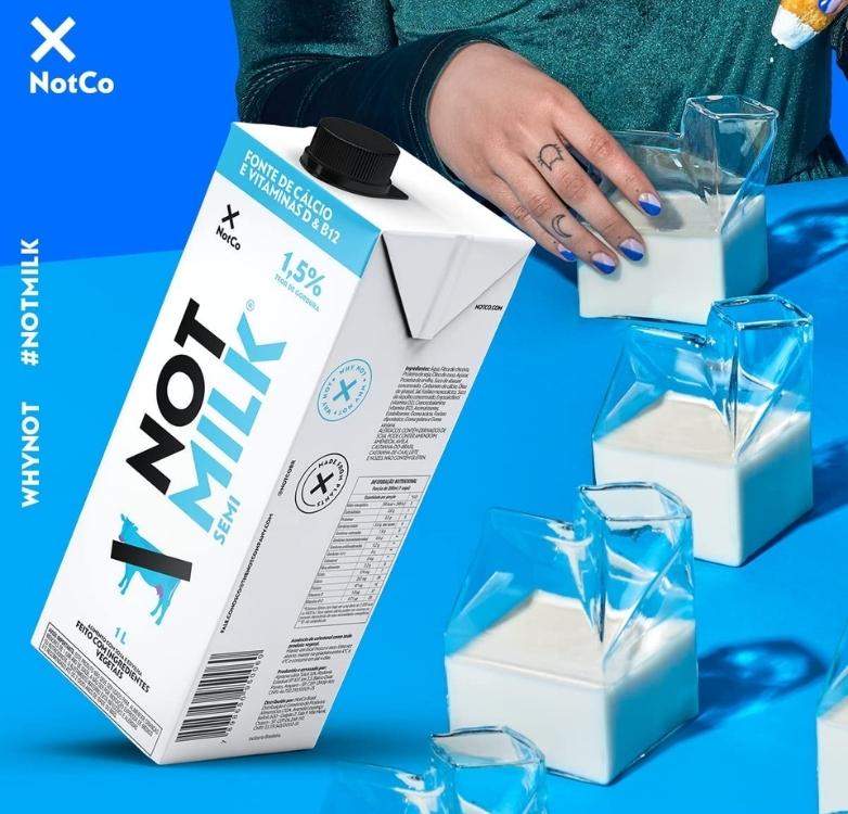 Oferta Relâmpago Not Milk Semi Leite Vegetal, Notco, 1L na Amazon