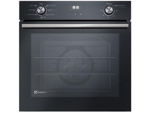 Forno Elétrico de Embutir Electrolux de Convecção com Dourador 80L Preto – OE8EH na Magazine Luiza