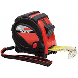 2 Unidades Trena Curta Top 10Mx25mm Estojo Emborrachado Fita De Metal - MTX na Amazon