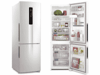 Geladeira/Refrigerador Electrolux Frost Free – Inverse Branco 400L Bottom Freezer Efficient DB44 na Magazine Luiza