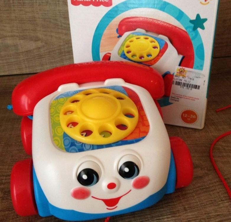 Telefone Feliz, Fisher Price, Mattel na Amazon