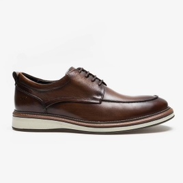 Sapato Couro Democrata James Masculino - Marrom na Netshoes