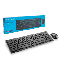 Multilaser Combo Teclado E Mouse Sem Fio De Entrada Multimídia USB - TC212, Preto na Amazon