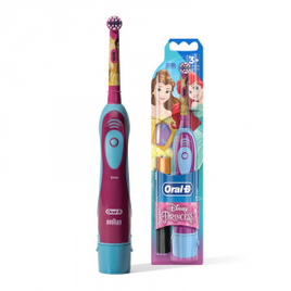 Escova Dental Elétrica Oral-B Disney Princess Pixar Carros + 2 Pilhas AA na Aliexpress