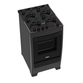 Fogão de Piso Dako 4 Bocas Supreme Glass Acendimento Automático Bivolt na Casas Bahia