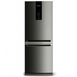 Refrigerador 02 Portas Brastemp Frost Free 443 Litros com Freezer Invertido Evox - BRE57AK na Brastemp