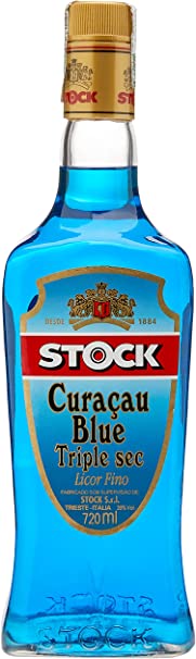 Licor Curaçau Blue Stock 720 Ml na Amazon