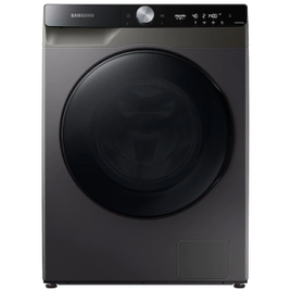 Lava e Seca Samsung WD13T 3 em 1 Inox Look com Ecobubble, Lavagem Inteligente e Ciclo Super Speed WD13T704DBX 13kg na Casas Bahia
