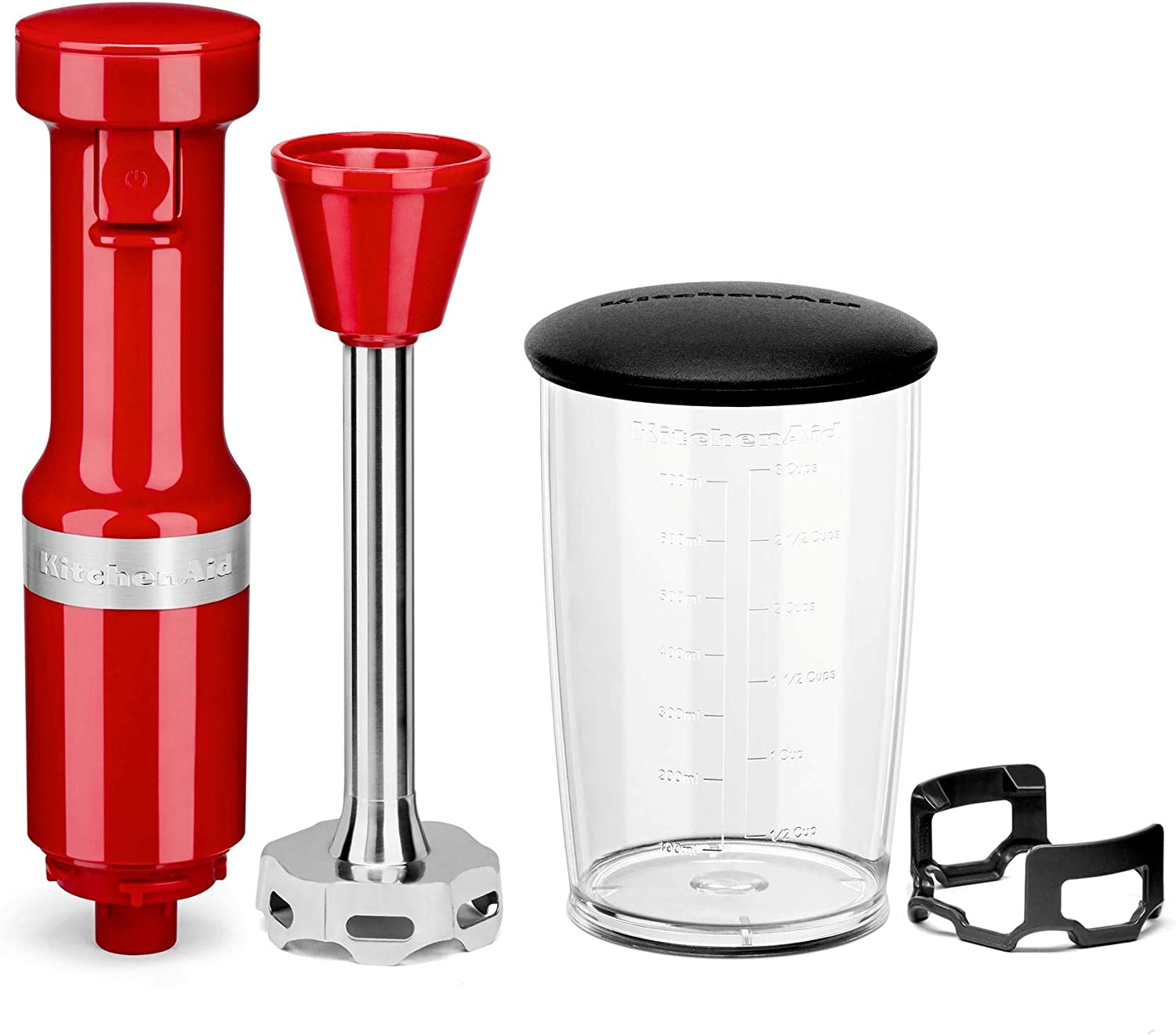 Mixer de Mão com Velocidade Variável KitchenAid Empire Red 110V na Amazon
