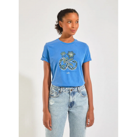 Camisa T-shirt slim infinito - Feminina na Cantão
