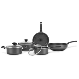 Jogo de Panelas Antiaderente Fogão de Indução Multiflon - 5 Peças na Casas Bahia