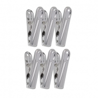 Jogo De 6 Prendedores De Embalagens Em Inox, Mantém Os Alimentos Frescos... na Amazon