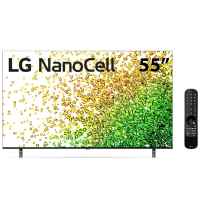 Smart TV 55" LG 4K NanoCell 55NANO85 120 Hz, FreeSync2, HDMI 2.1, Inteligência Artificial ThinQ, Google, Alexa... na Casas Bahia