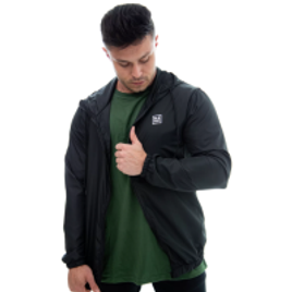 Jaqueta Corta Vento Masculina Preta Ruby na Kanui